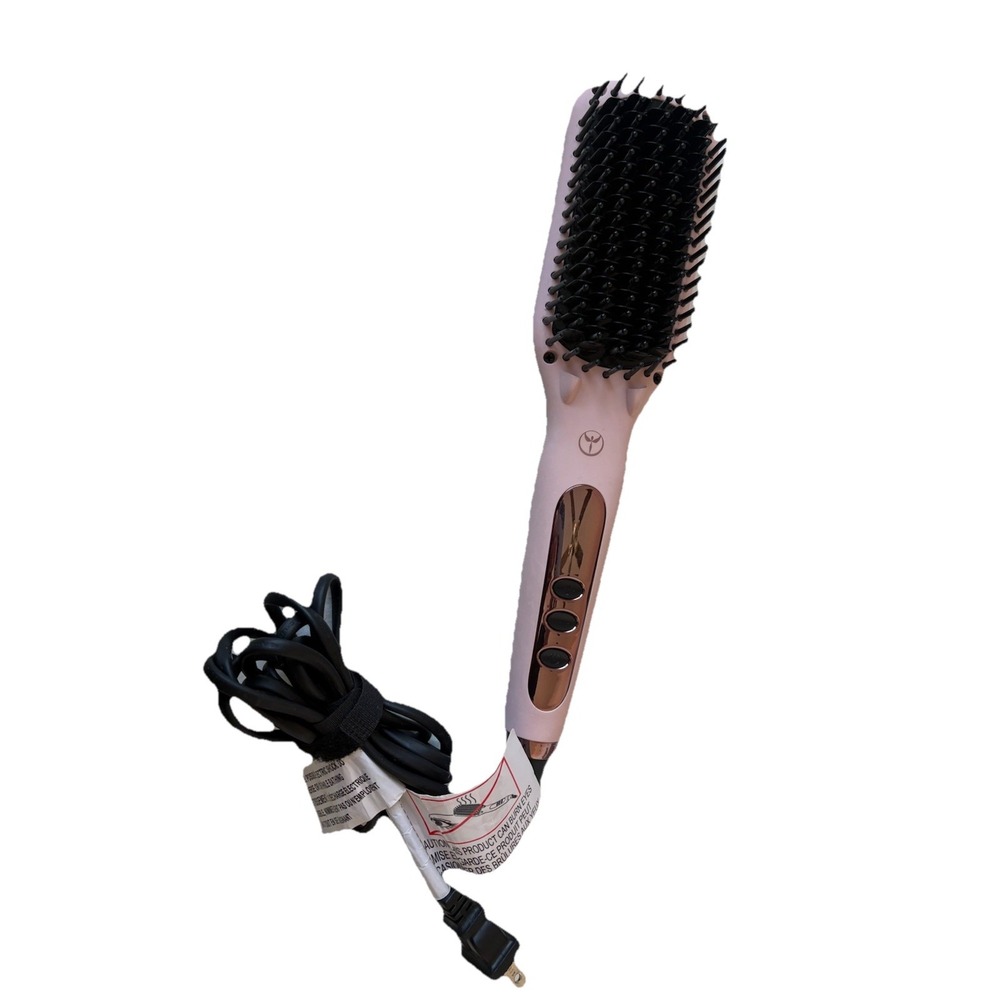 L'ange‎ Le Vite Hairbrush Straightener in Blush